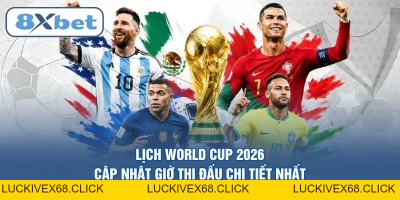Lịch World Cup 2026 - Cập Nhật Giờ Thi Đấu Chi Tiết Nhất - LUCKIVEX68